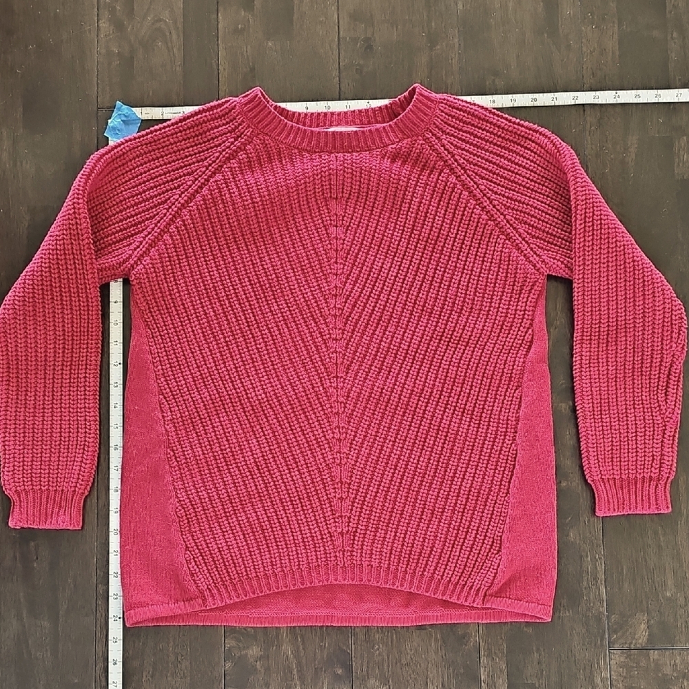 Women's Red Knit Sweater